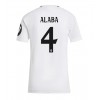 Real Madrid David Alaba #4 Hemmatröja Dam 2024-25 Korta ärmar